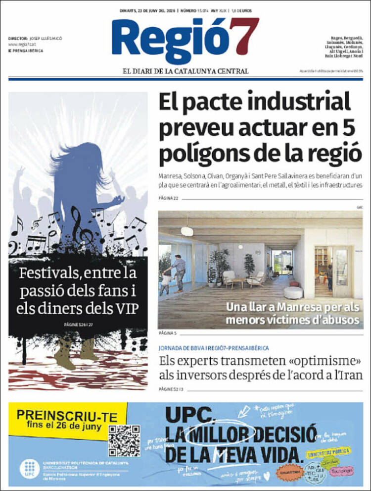 Portada de Regio7 (Espa&ntilde;a)