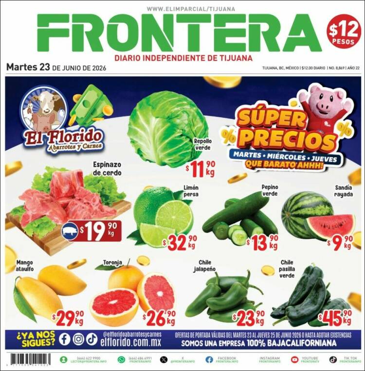 Portada de Frontera (M&eacute;xico)