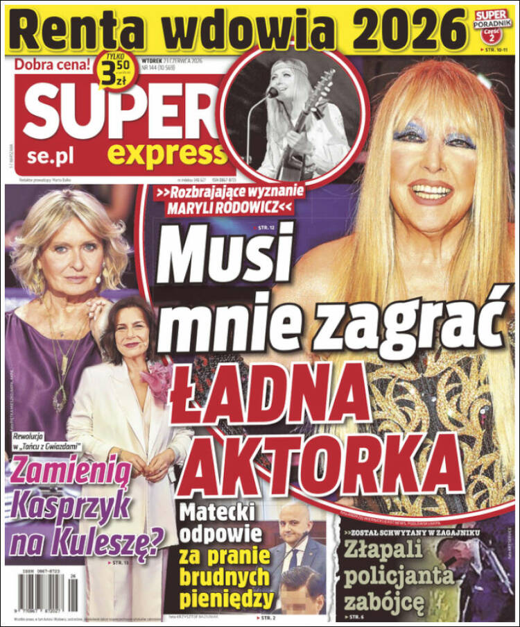 Portada de Super Express (Polonia)
