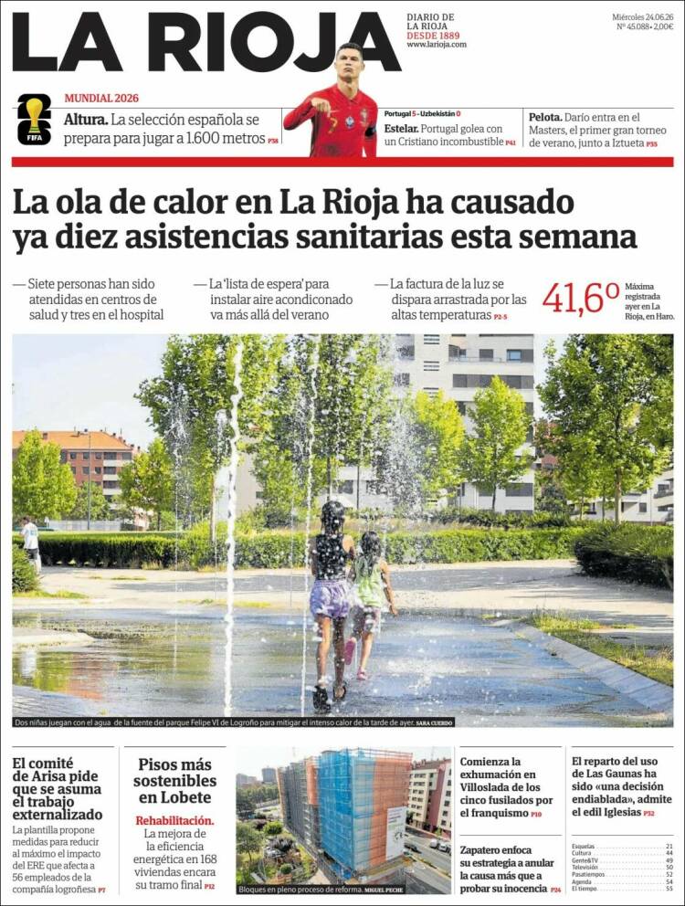 Portada de La Rioja (Espa&ntilde;a)