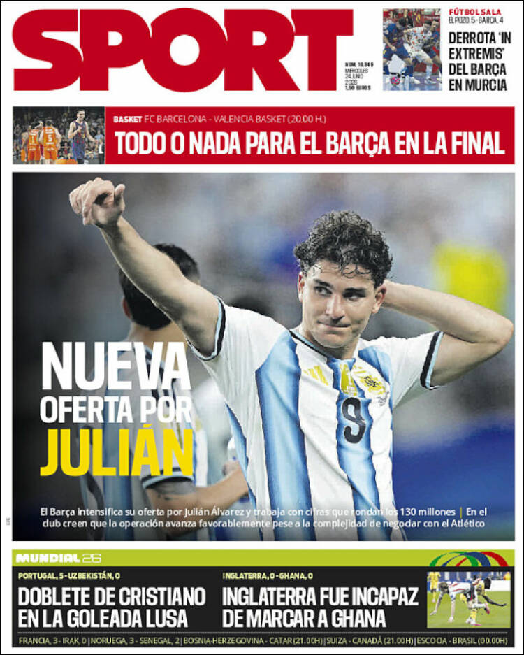Portada de Sport (Espa&ntilde;a)
