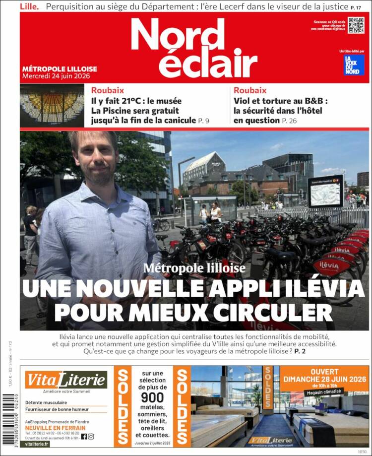 Portada de Nord Éclair (Francia)