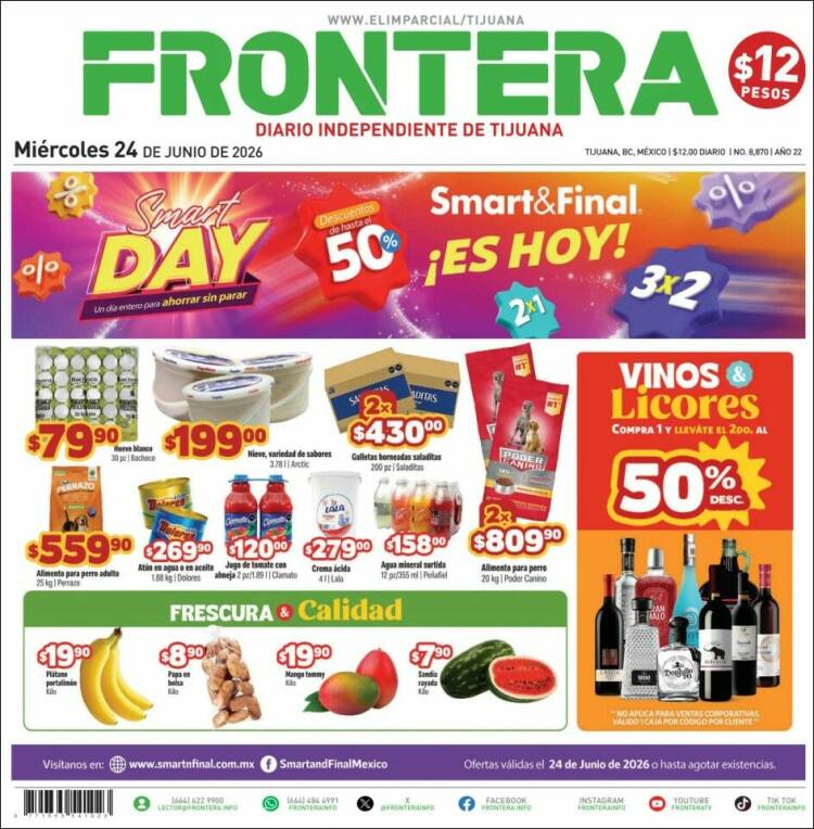 Portada de Frontera (M&eacute;xico)