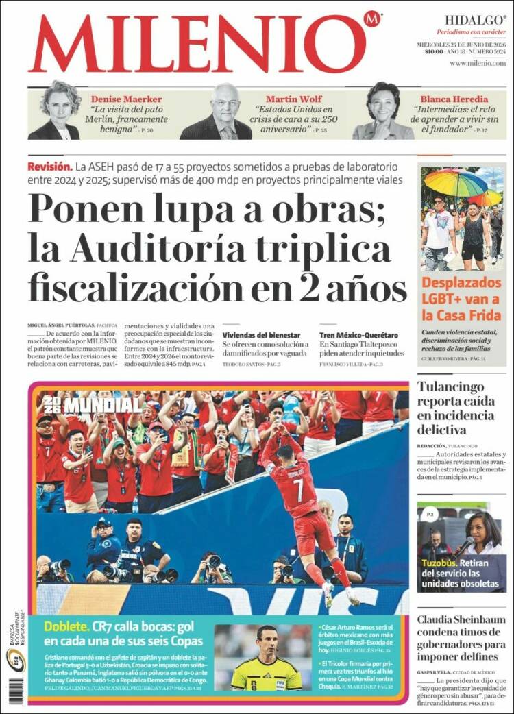 Portada de Milenio de Hidalgo (M&eacute;xico)