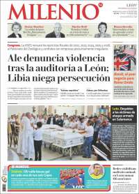 Portada de Milenio de León (M&eacute;xico)