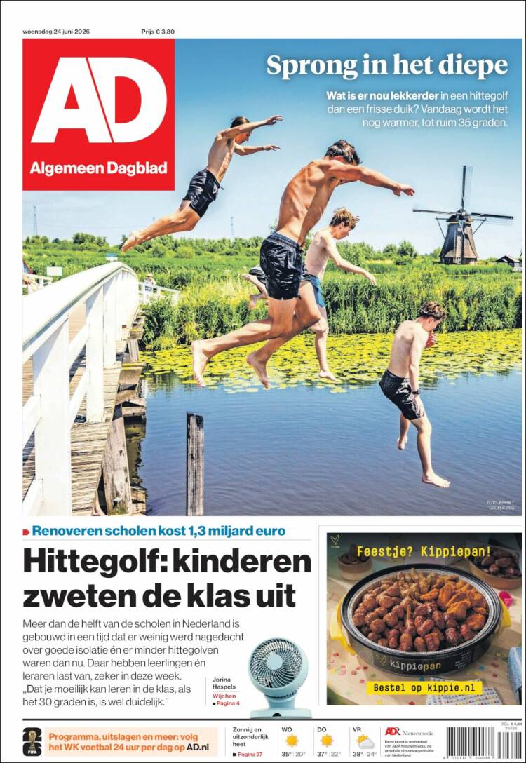 Portada de AD (Pa&iacute;ses Bajos)