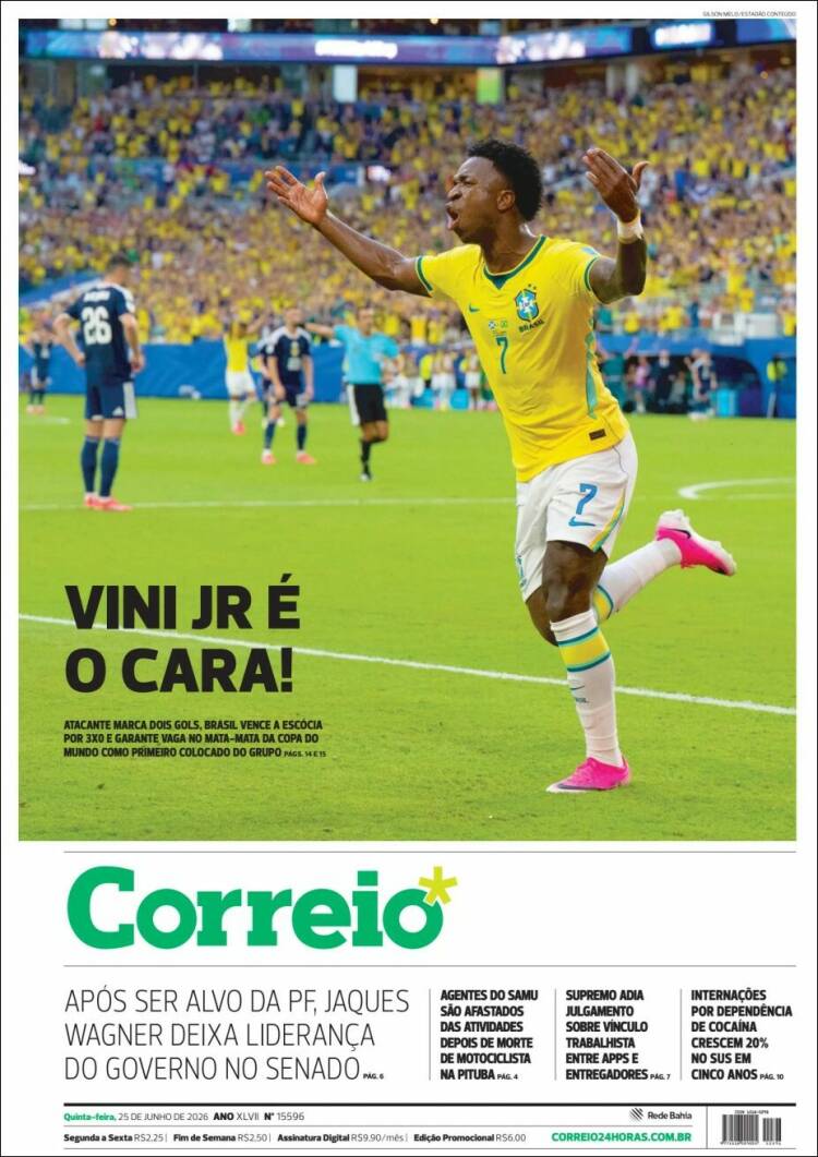 Portada de Correio* (Brasil)