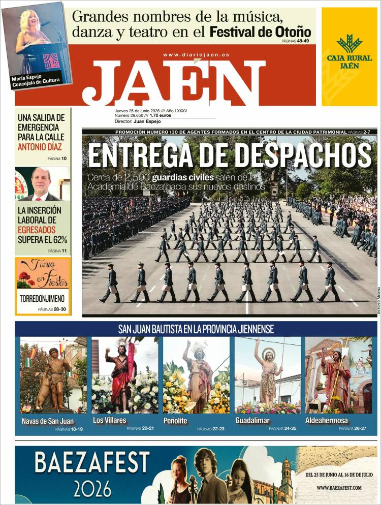 Portada de Diario Jaén (Espa&ntilde;a)