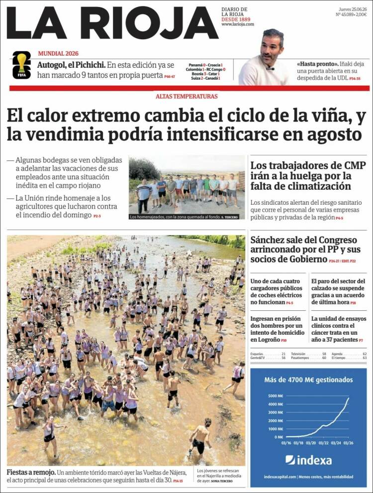 Portada de La Rioja (Espa&ntilde;a)