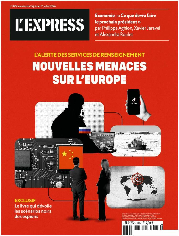 Portada de L'Express (Francia)