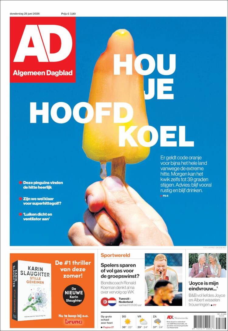 Portada de AD (Pa&iacute;ses Bajos)