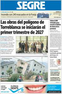 Portada de Segre  (Espa&ntilde;a)