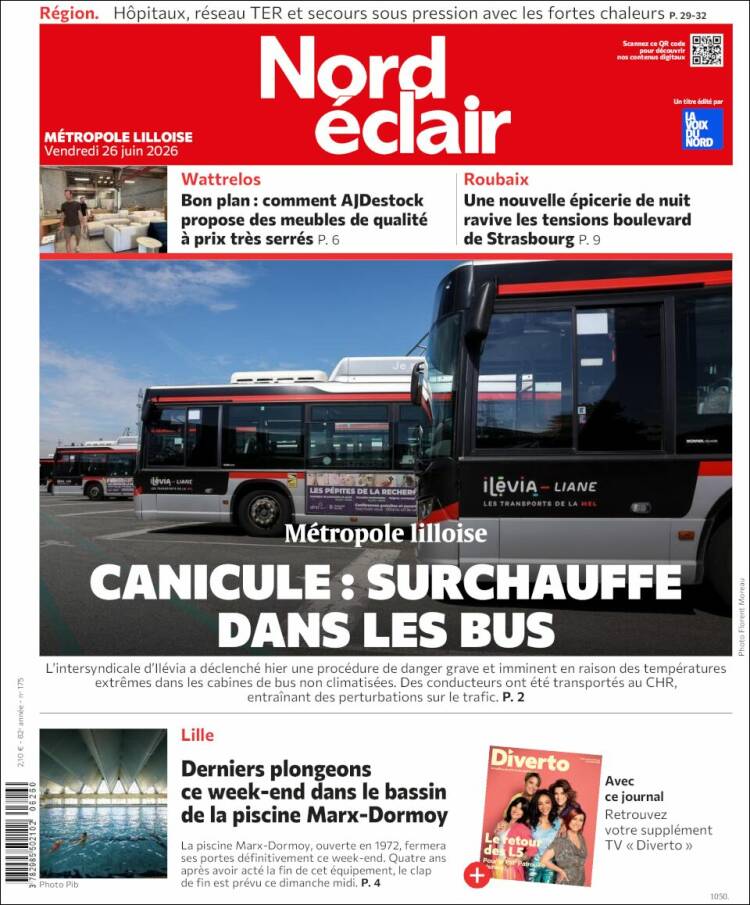Portada de Nord Éclair (Francia)