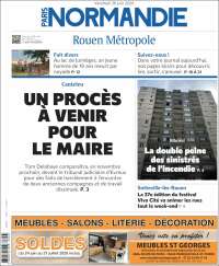 Portada de Paris Normandie (Francia)