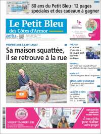 Portada de Le Petit Bleu (Francia)