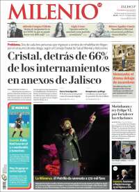 Portada de Milenio - Jalisco (M&eacute;xico)