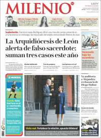 Portada de Milenio de León (M&eacute;xico)