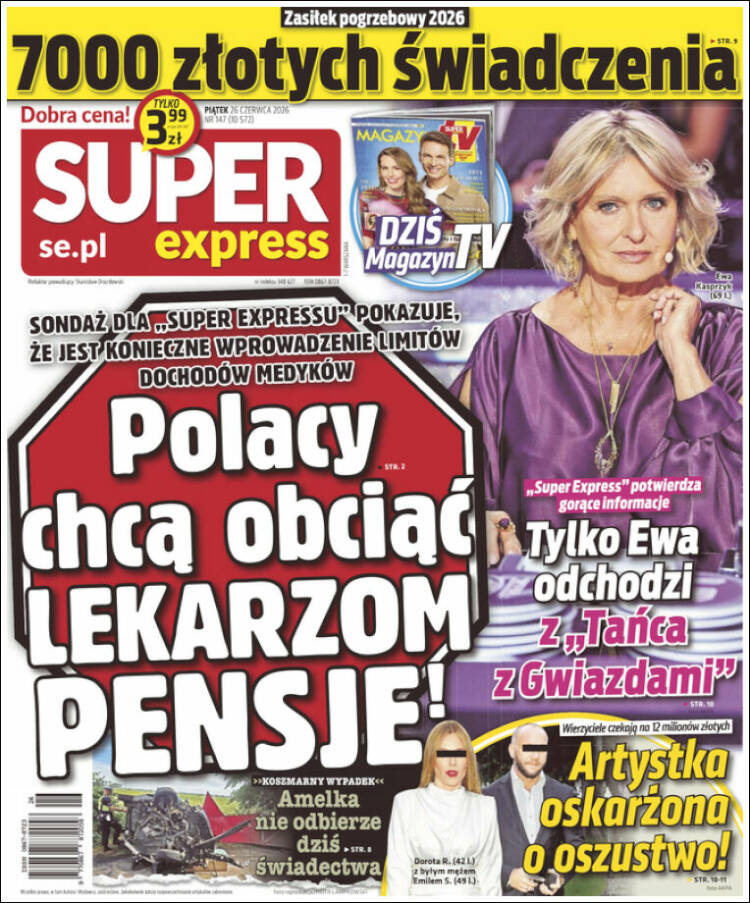 Portada de Super Express (Polonia)