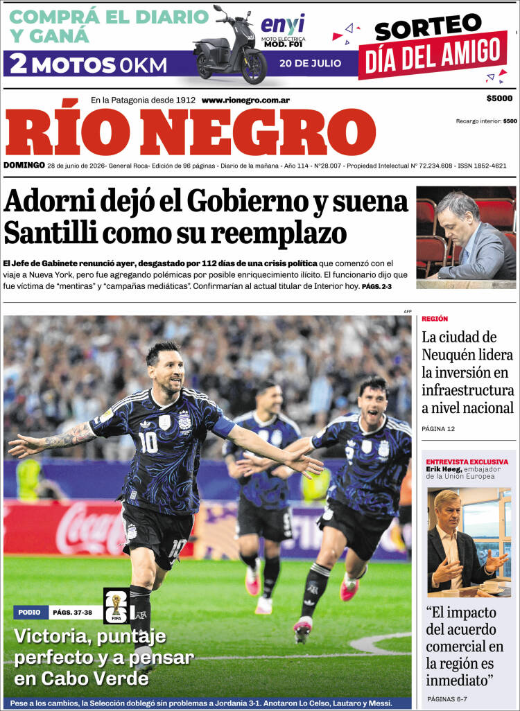 Portada de Rio Negro (Argentina)