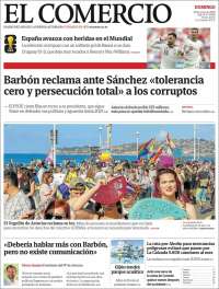 Portada de El Comercio - Gijón (Espa&ntilde;a)