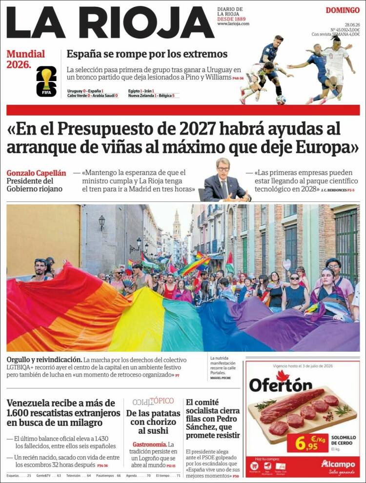 Portada de La Rioja (Espa&ntilde;a)