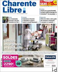 Portada de Charente Libre (Francia)