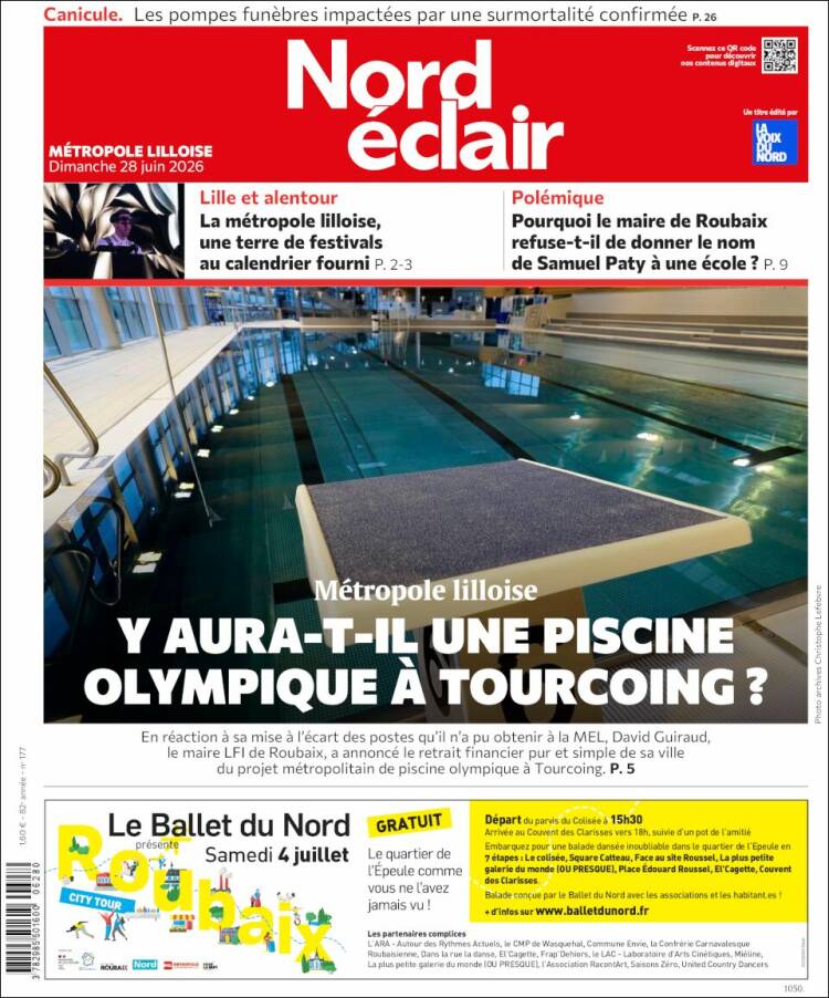 Portada de Nord Éclair (Francia)