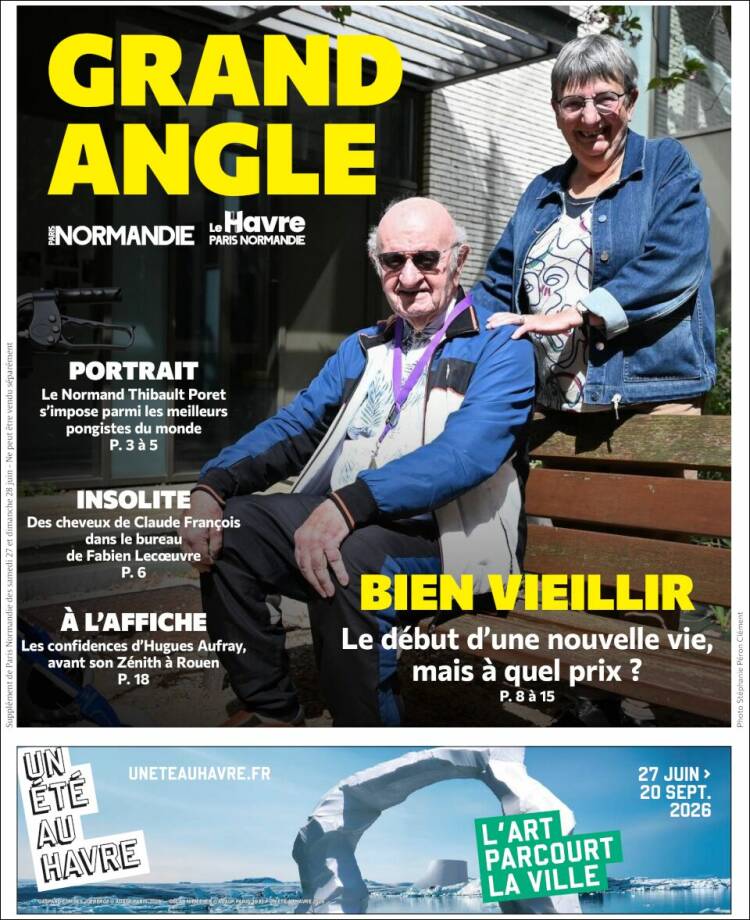Portada de Paris Normandie (Francia)