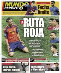 Portada de El Mundo Deportivo (Espa&ntilde;a)
