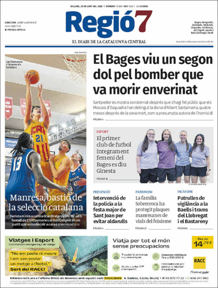 Portada de Regio7 (Espa&ntilde;a)