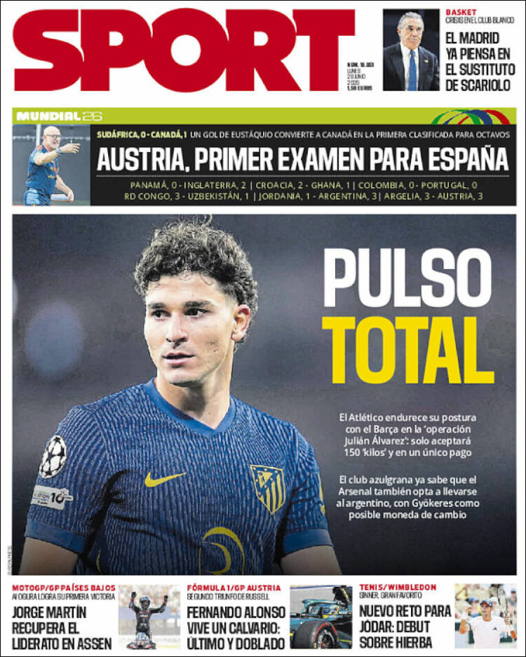 Portada de Sport (Espa&ntilde;a)