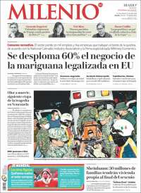 Portada de Milenio (M&eacute;xico)