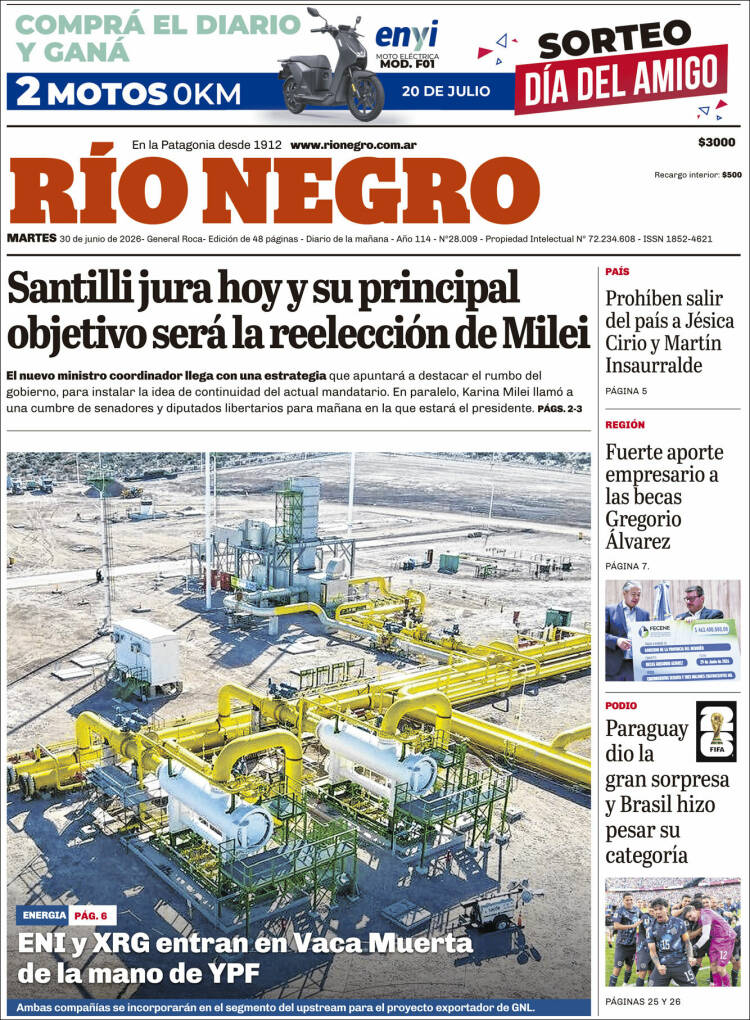 Portada de Rio Negro (Argentina)