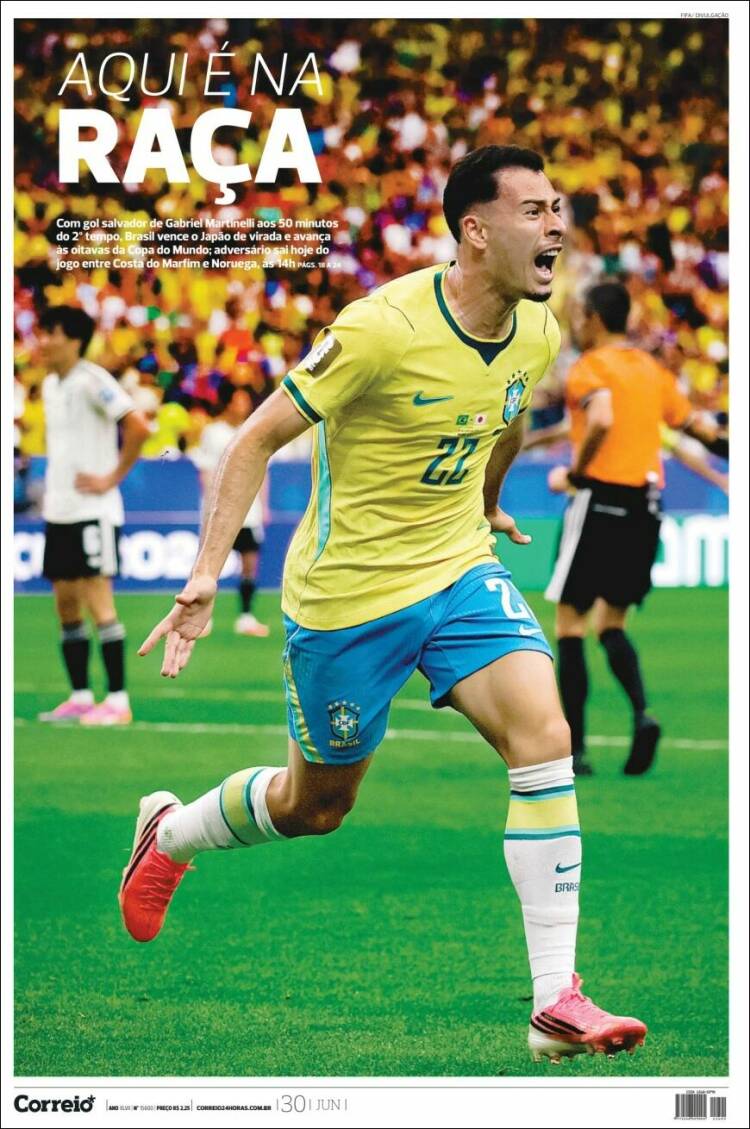 Portada de Correio* (Brasil)