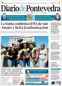 Portada de Diario de Pontevedra (Espa&ntilde;a)