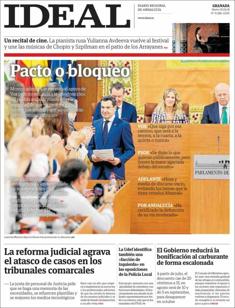Portada de Ideal (Espa&ntilde;a)