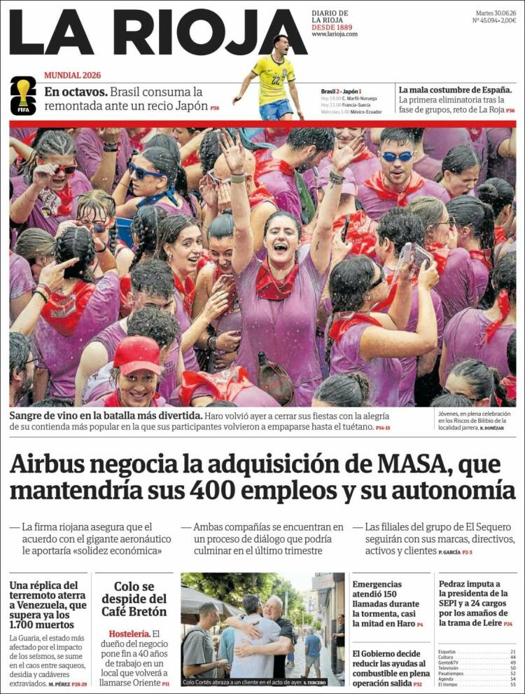 Portada de La Rioja (Espa&ntilde;a)