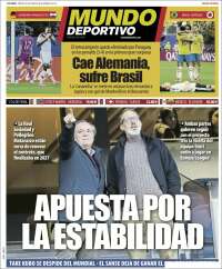 Portada de Mundo Deportivo Gipuzkoa (Espa&ntilde;a)