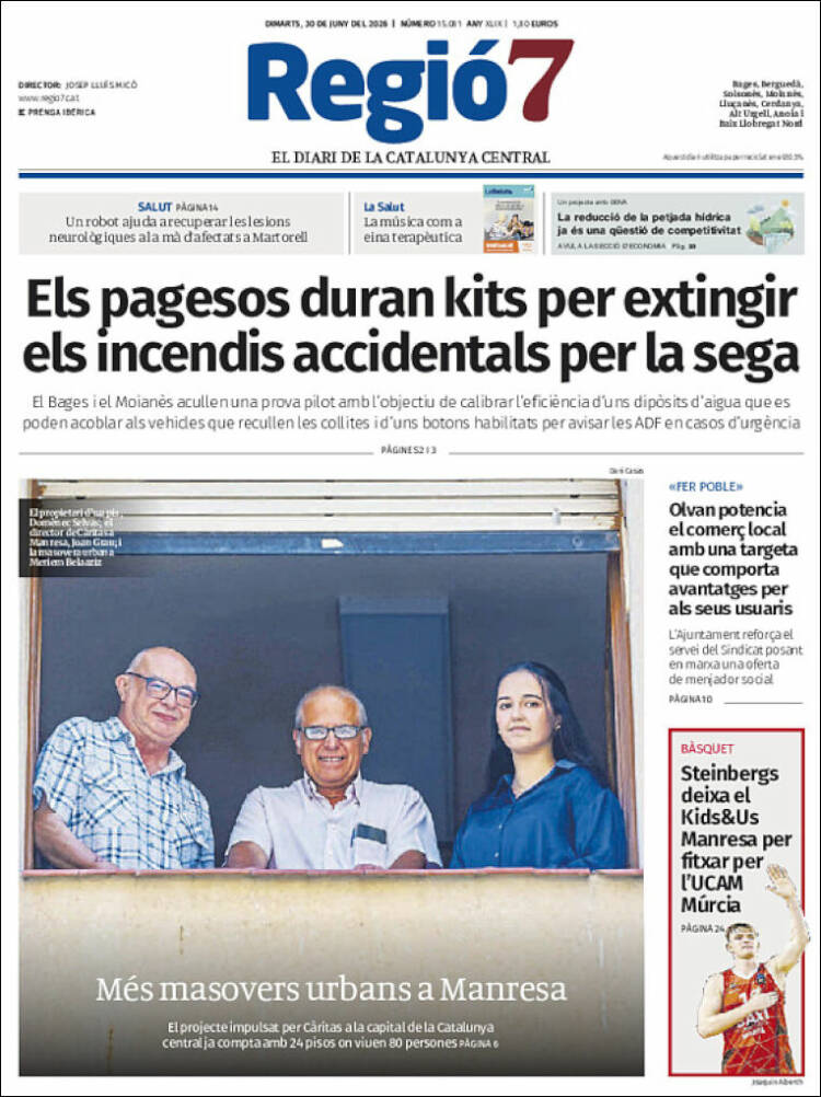 Portada de Regio7 (Espa&ntilde;a)