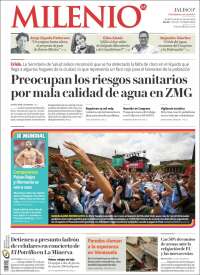 Portada de Milenio - Jalisco (M&eacute;xico)