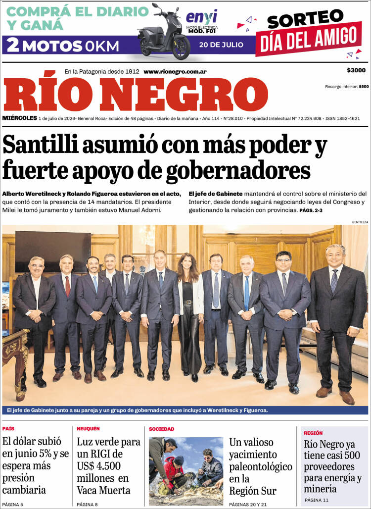 Portada de Rio Negro (Argentina)