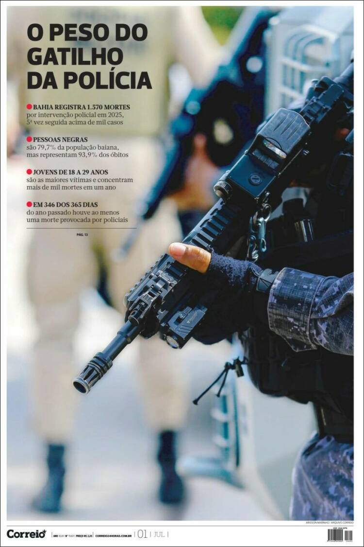 Portada de Correio* (Brasil)
