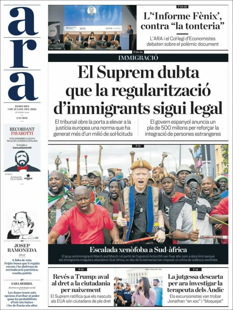 Portada de Ara (Espa&ntilde;a)