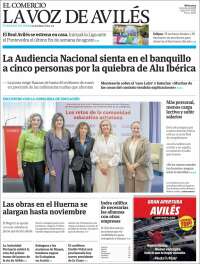 Portada de El Comercio - Avilés (Espa&ntilde;a)