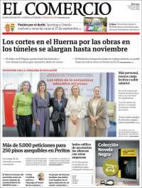 Portada de El Comercio - Gijón (Espa&ntilde;a)
