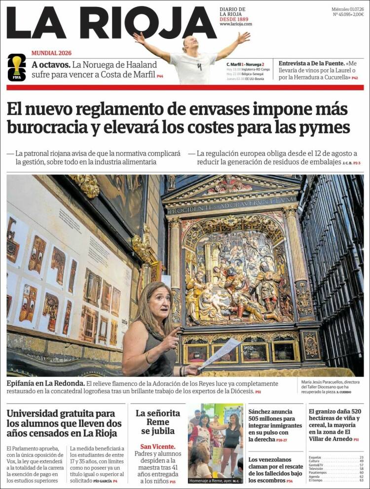 Portada de La Rioja (Espa&ntilde;a)