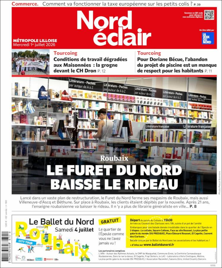 Portada de Nord Éclair (Francia)