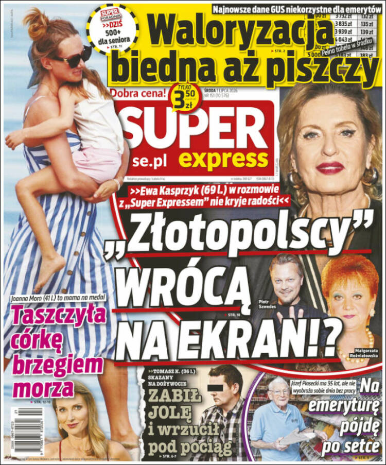 Portada de Super Express (Polonia)
