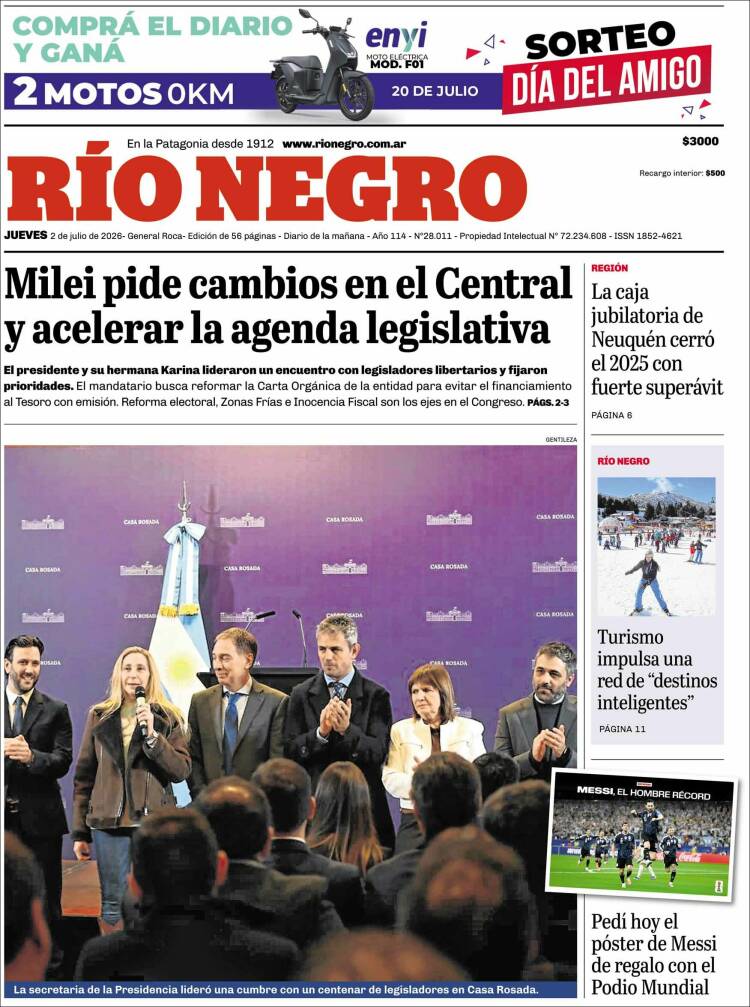 Portada de Rio Negro (Argentina)