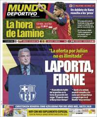 Portada de El Mundo Deportivo (Espa&ntilde;a)